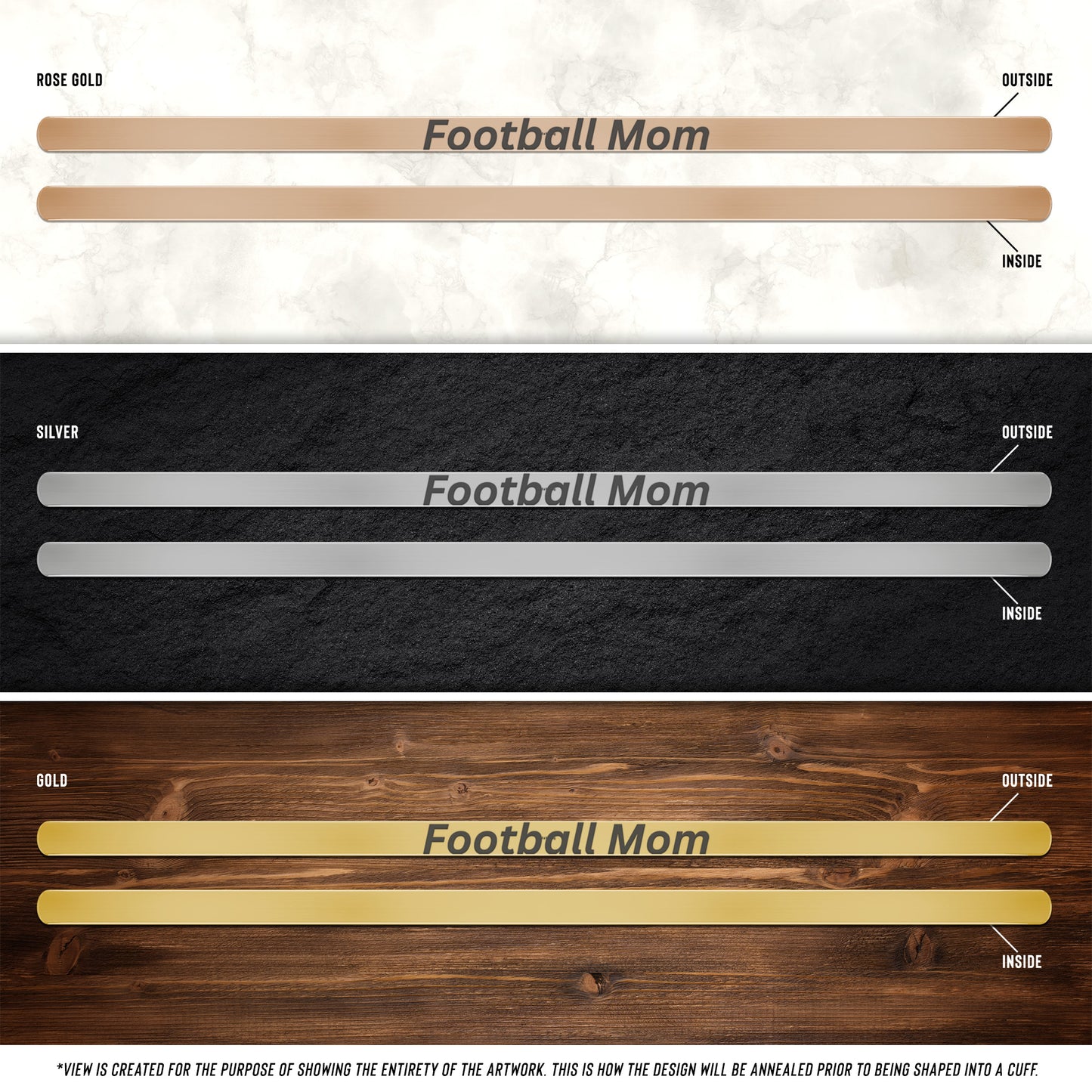 Football Mom Cuff