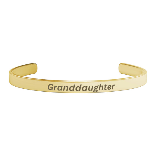 Granddaughter Cuff