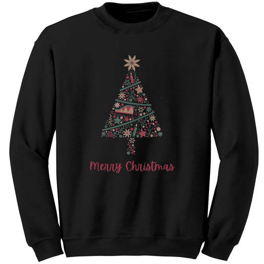 MERRY CHRISTMAS TREE-SWEATSHIRT